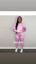Pink sweat suit