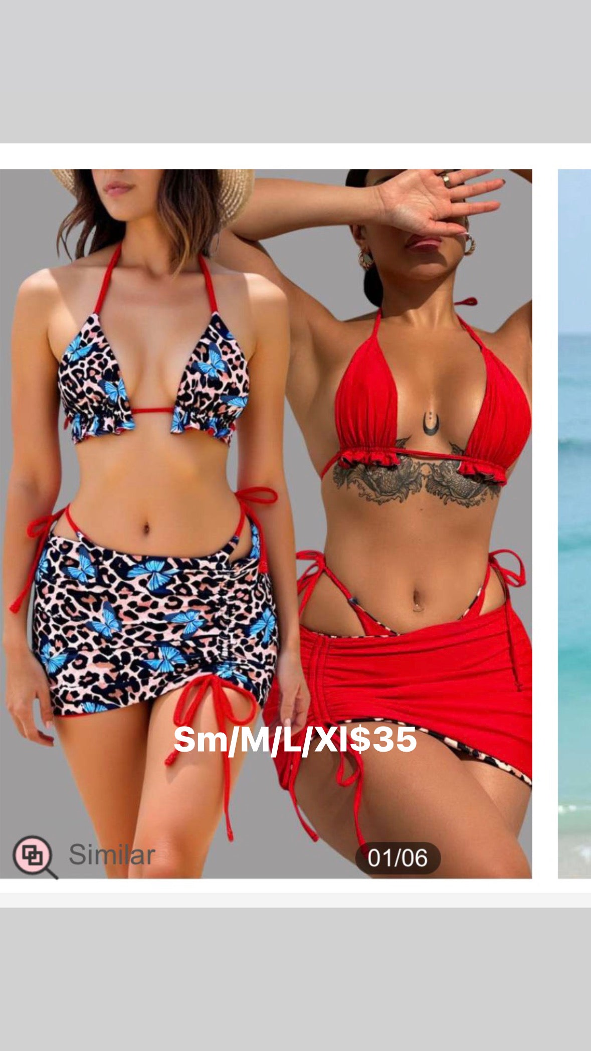 Reversible bikini