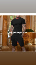 Black men's set